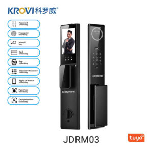 2026 High Quality Smart Door Lock – Face Recognition, Password, Card & Key Security System for Home & Office