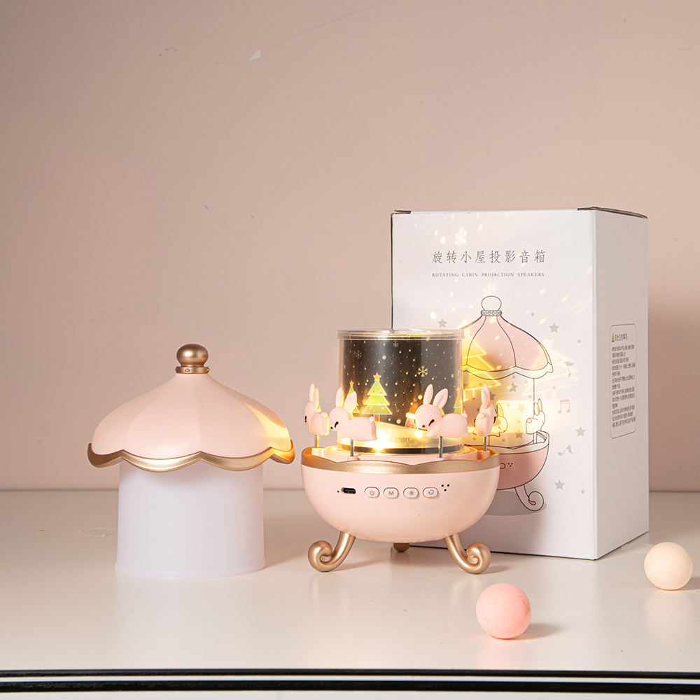 12 Film Projector Carousel Decoration Rotary LED Night Light with Music for Kids Bedroom & Kindergarten - Image 6