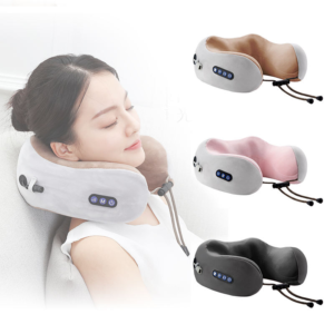 Home-use Office Relaxation U-shaped Neck Pillow Electric Shoulder Massager Car Massage Function Pillow