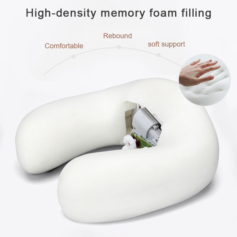 Home-use Office Relaxation U-shaped Neck Pillow Electric Shoulder Massager Car Massage Function Pillow - Image 5
