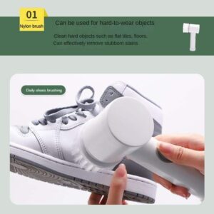 3 Brush Head Cordless Electric Cleaning Brush – Handheld Electric Scrubber for Bathroom, Kitchen, Sink & Bathtub