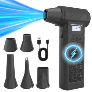 Portable Wireless Car Vacuum Cleaner & PC Air Blower – Super Powerful Industrial Grade Handheld Cleaner