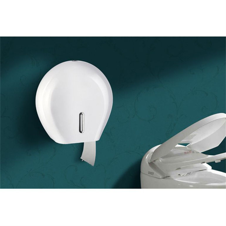 Wall Mounted Manual Roll Paper Rack – High Quality Bathroom & Home Paper Towel Holder Tissue Paper Dispenser - Image 5