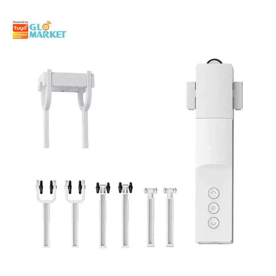 Glomarket Tuya Smart Automatic Curtain Opener Robot – Smart Life App Remote Control Electric Curtain Robot