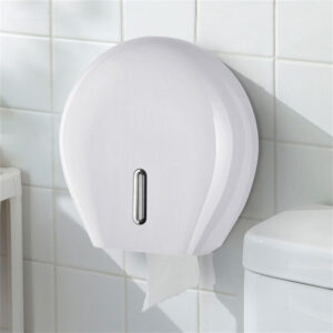 Wall Mounted Manual Roll Paper Rack – High Quality Bathroom & Home Paper Towel Holder Tissue Paper Dispenser