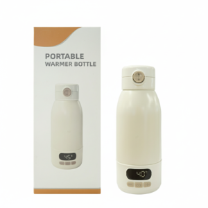 USB Portable Breast Milk & Baby Bottle Warmer 500ml – Fast Heating Multi-Function Portable Kettle