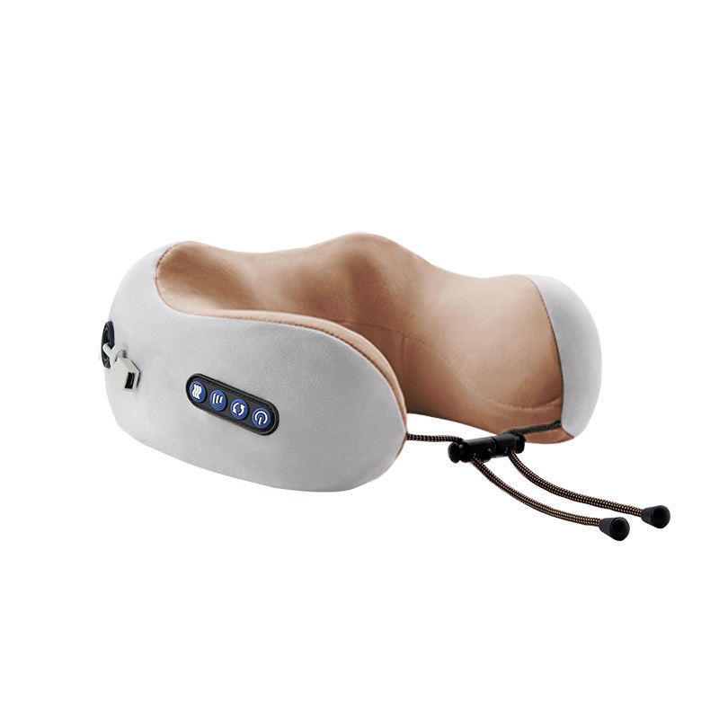 Home-use Office Relaxation U-shaped Neck Pillow Electric Shoulder Massager Car Massage Function Pillow - Image 2