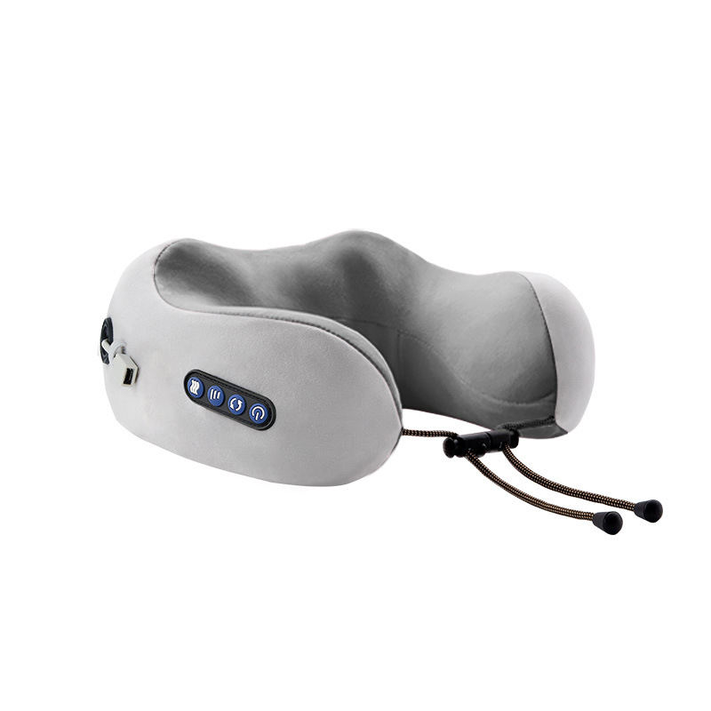 Home-use Office Relaxation U-shaped Neck Pillow Electric Shoulder Massager Car Massage Function Pillow - Image 3